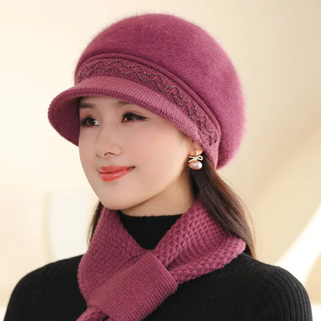 Double-Layer Winter Baseball Beanie