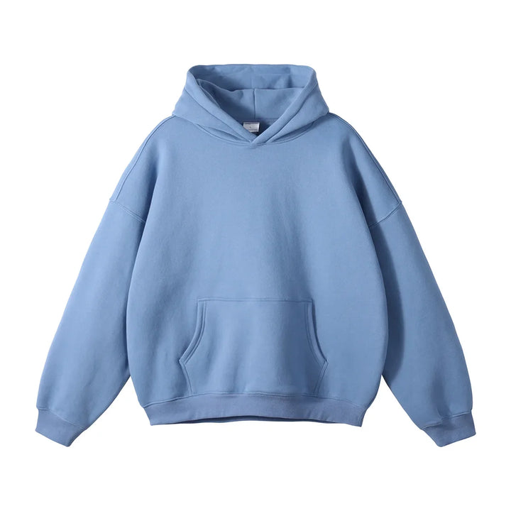 Men’s Plush Hoodie & Wide Leg Joggers-HighTouch