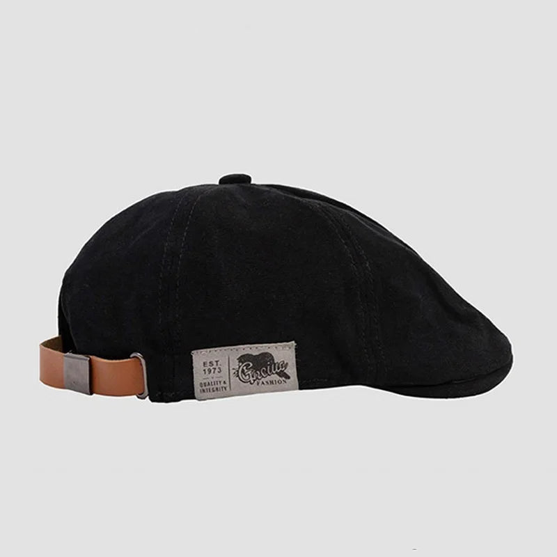 Vintage Cotton Peaky Blinders / Ivy Flat Cap – Unisex Adjustable
