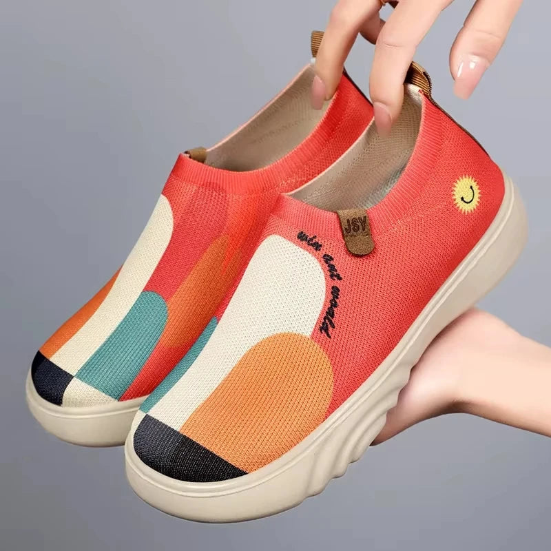 Soft Sole Women’s Summer Sneakers-HighTouch