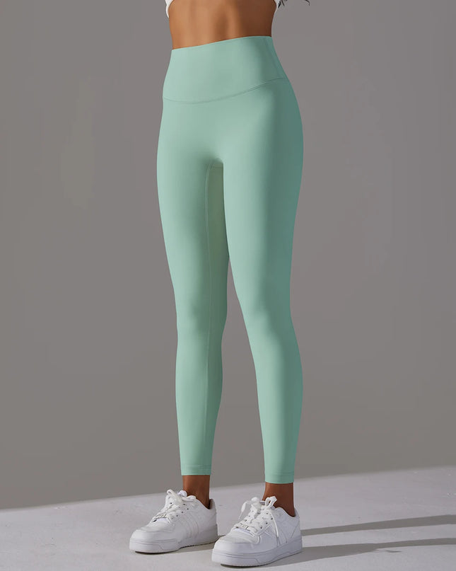 High-Wais Leggings – Buttery-Soft, Sweat-Wicking, with Hidden Pocket