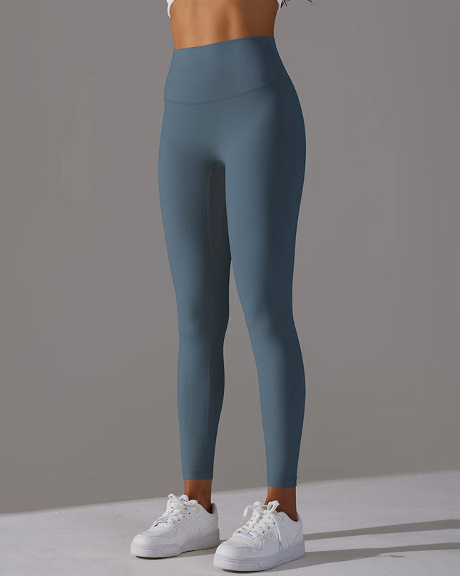 High-Wais Leggings – Buttery-Soft, Sweat-Wicking, with Hidden Pocket