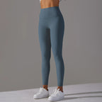 High-Wais Leggings – Buttery-Soft, Sweat-Wicking, with Hidden Pocket-HighTouch