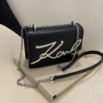 Fashionable Crossbody Bag – Solid Color Shoulder Bag