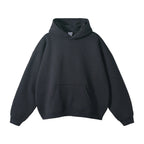 Unisex Fleece Hoodie Crew Neck Casual Pullover Sweatshirt-HighTouch