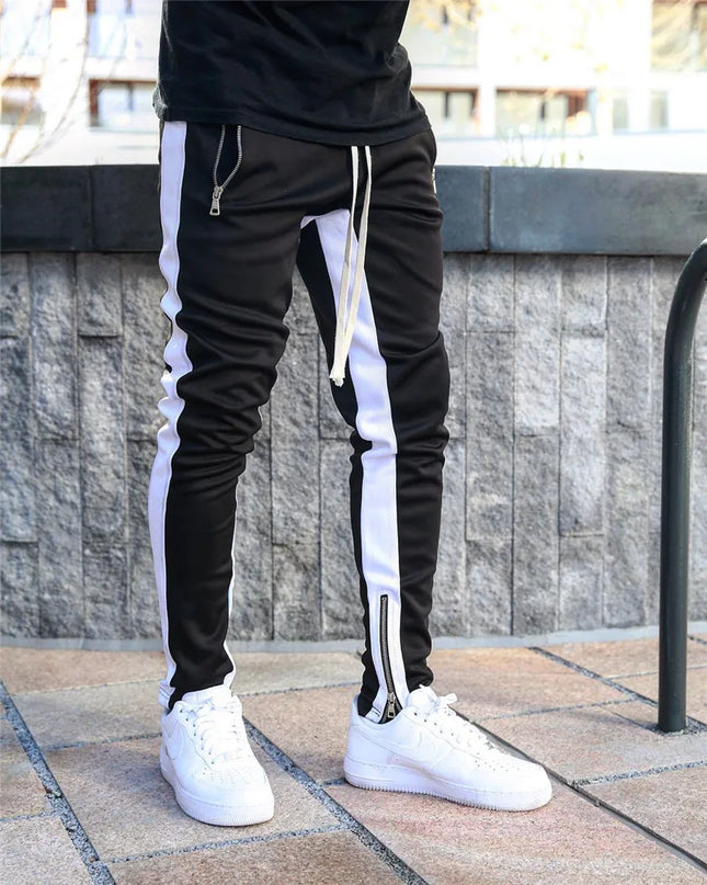 Men’s Slim Jogger Pants – Casual Gymwear with Elastic Waist