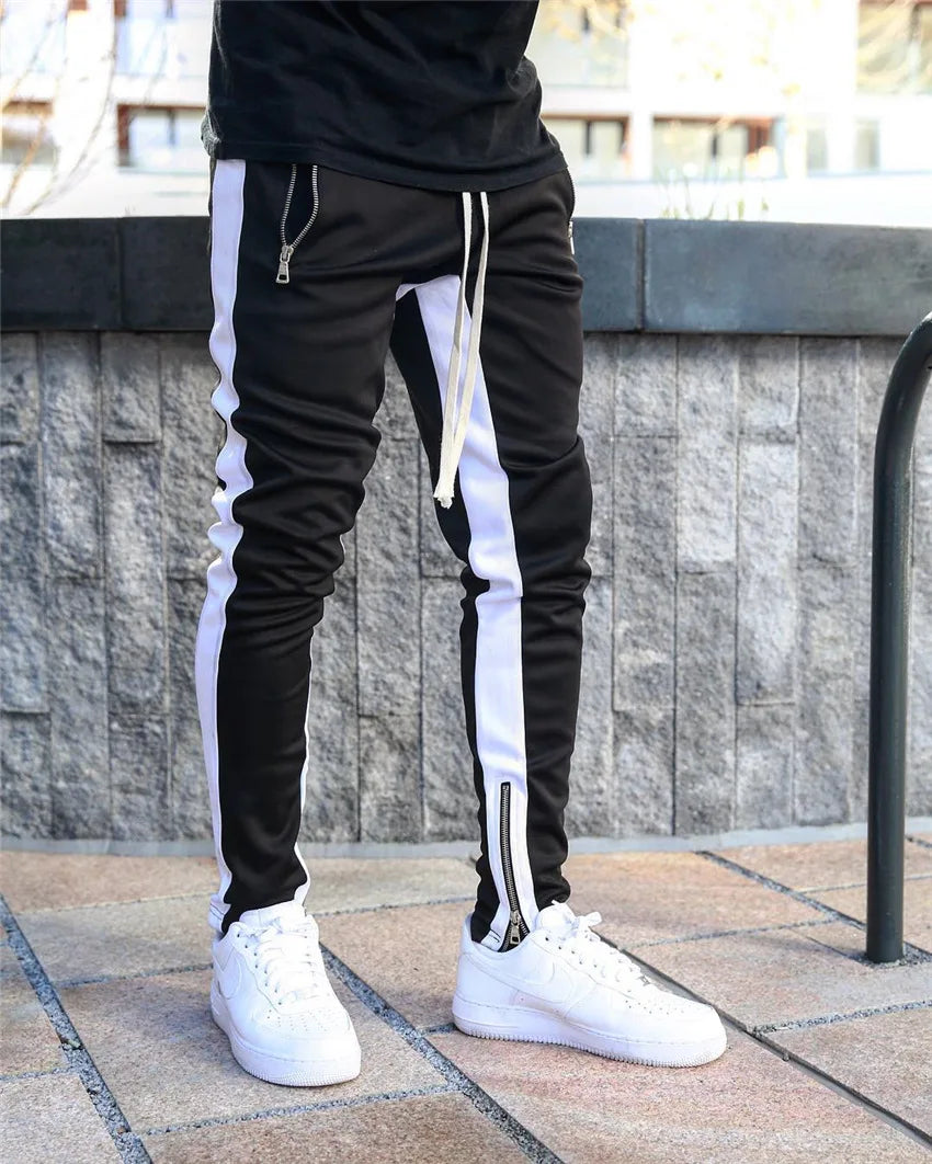 Men’s Slim Jogger Pants – Casual Gymwear with Elastic Waist-HighTouch
