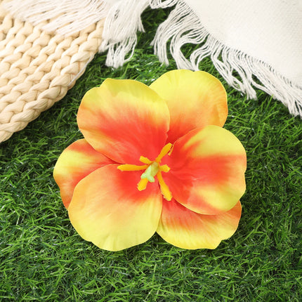 AWAYTR Bohemian Hawaiian Flower Hair Clip – Romantic Side Bash Clip for Women & Girls
