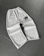 Y2K Retro Stripe Baggy Jogging Pants – Unisex Harajuku Streetwear-HighTouch