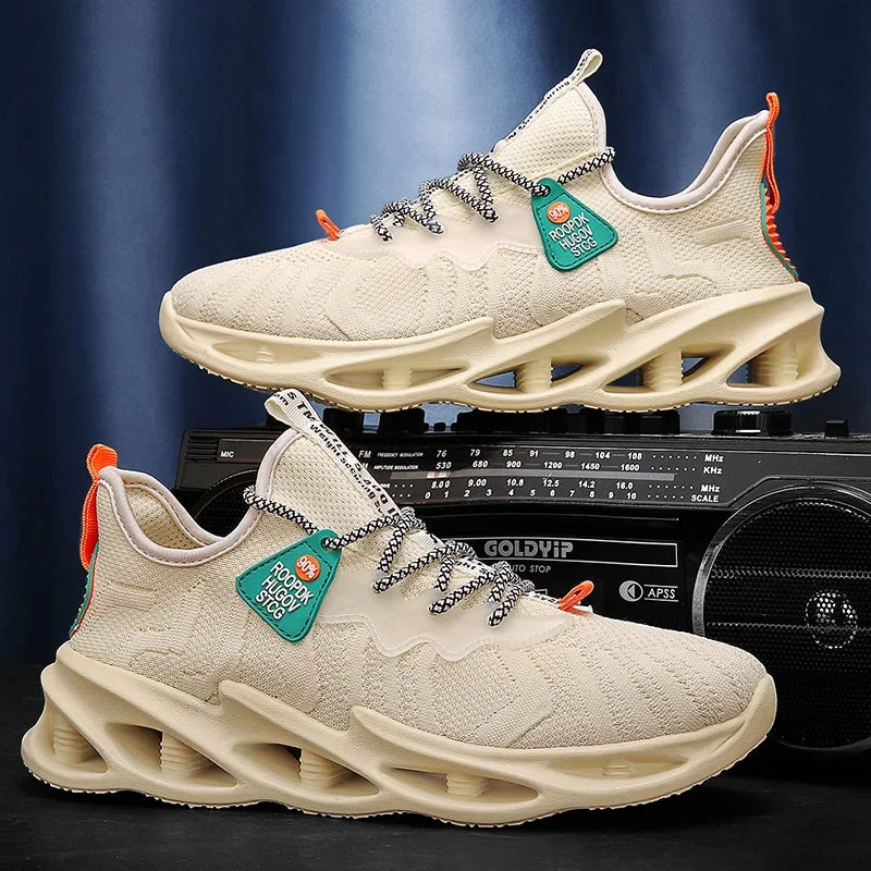 Scarpe da corsa traspiranti da uomo in rete – Scarpe leggere