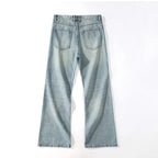 KSTUN | Light Blue Flared Denim Jeans-HighTouch