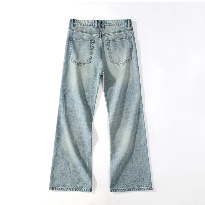 KSTUN | Light Blue Flared Denim Jeans-HighTouch