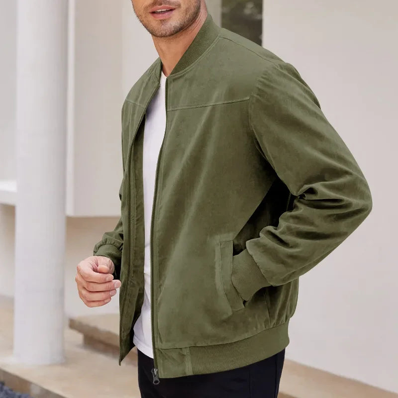 Men's Soho Bomber Jacket – Stylish Lightweight Outerwear