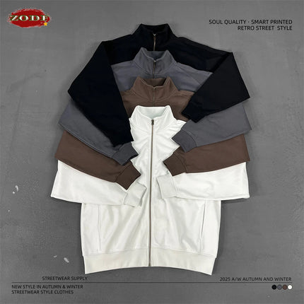 Unisex Heavy-Weight Zip Hoodie 430 GSM