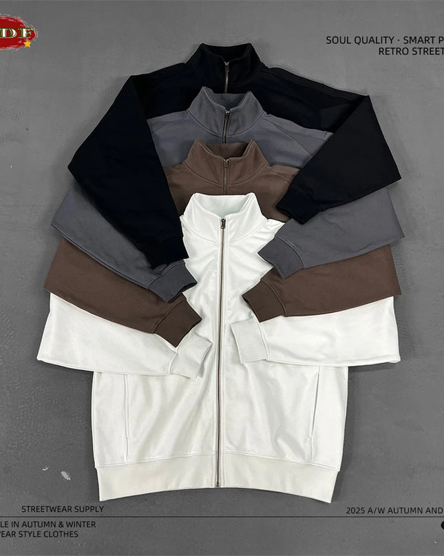 Unisex Heavy-Weight Zip Hoodie 430 GSM
