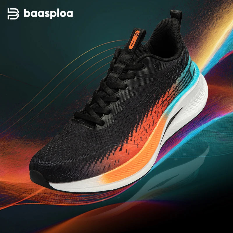 Baasploa 2025 Men’s Carbon-Plate Running Shoes