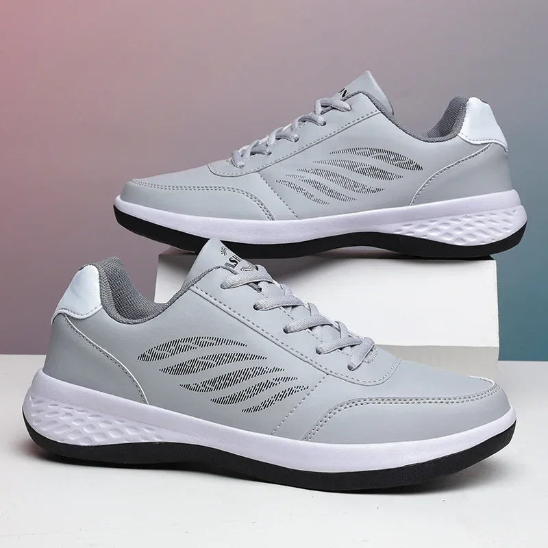 Men's Urban Sole Sneakers – Cushioned Leather Shoes