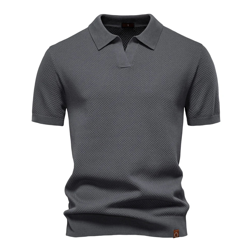 AIOPESON | Men's Summer Breathable Polo Shirt-HighTouch