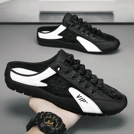 Men’s Soft-Sole Flat Slippers – Breathable Summer Casual Shoes