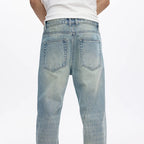 Light Blue Flared Denim Jeans | KSTUN-HighTouch