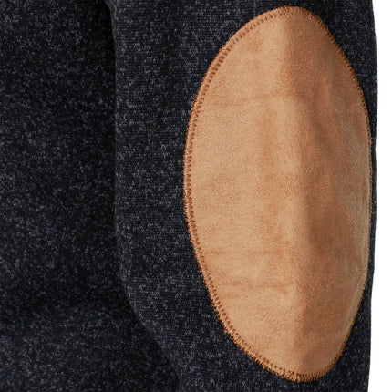 Men’s Stand Collar Knitted Sweater