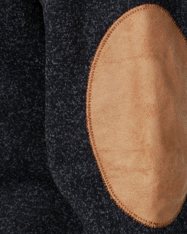 Men’s Stand Collar Knitted Sweater