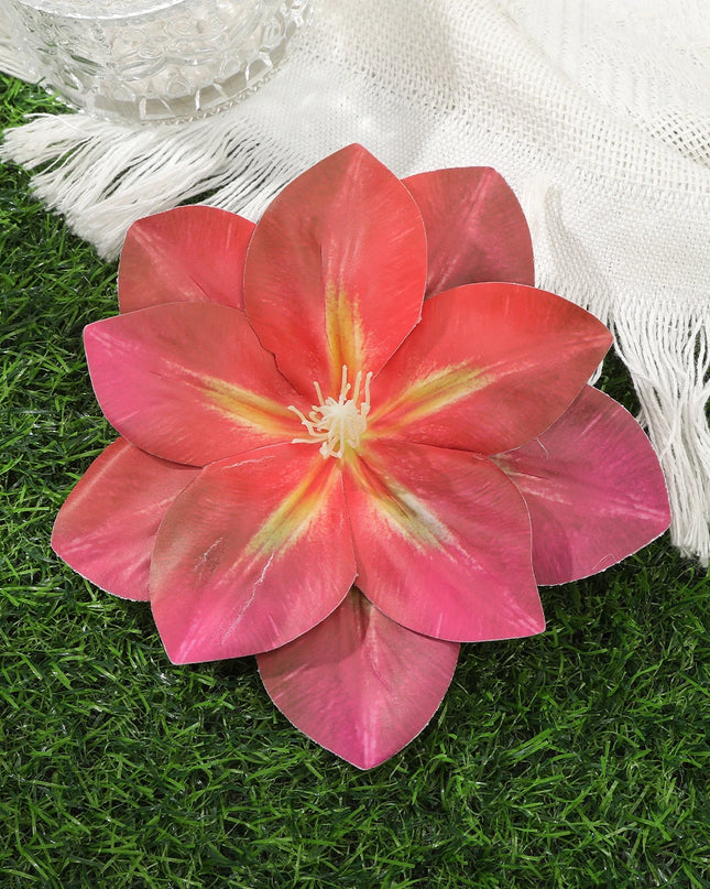 AWAYTR Bohemian Hawaiian Flower Hair Clip – Romantic Side Bash Clip for Women & Girls