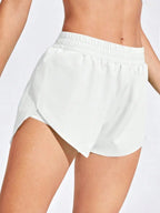 High-Waist Yoga Workout Shorts – Stretch Fitness Activewear for Women-HighTouch