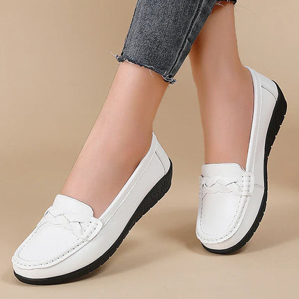 Diana™ - Genuine Leather Moccasin ~ Big Size