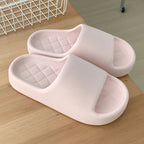 Women’s Simple Beach Sandals Summer Slip-On Flat Shoes-HighTouch