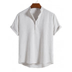 Hudson - Button Up Linen Wrinkle-Free Summer Shirt