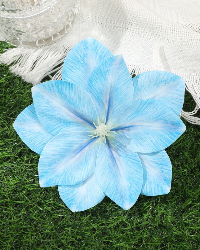 AWAYTR Bohemian Hawaiian Flower Hair Clip – Romantic Side Bash Clip for Women & Girls