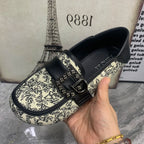 Women’s Retro Mule Loafers-HighTouch
