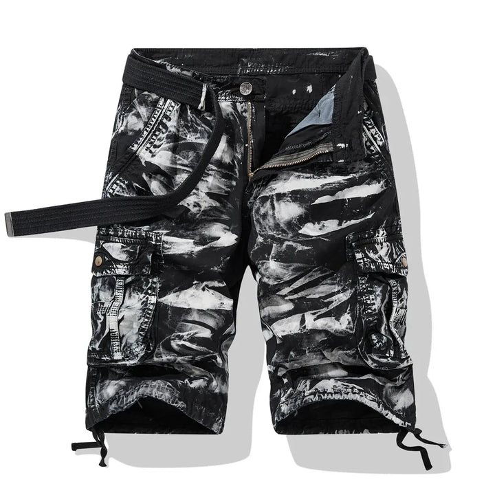 Men's Origin Camo Cargo Shorts - Casual Tactical Utility Shorts