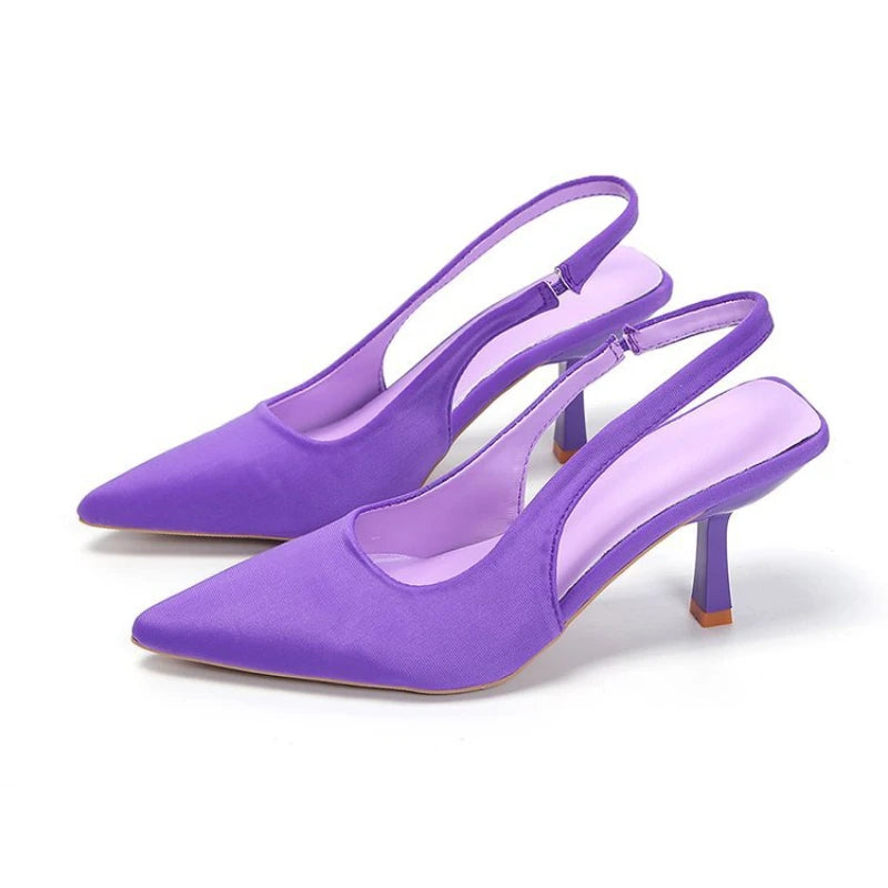 Luxury Pointed-Toe Stiletto Pumps for Women – Sexy High Heels-HighTouch
