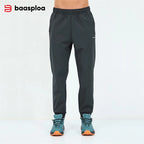 Men's Solid Color Sweatpants – Cozy Winter Joggers with Pockets-HighTouch