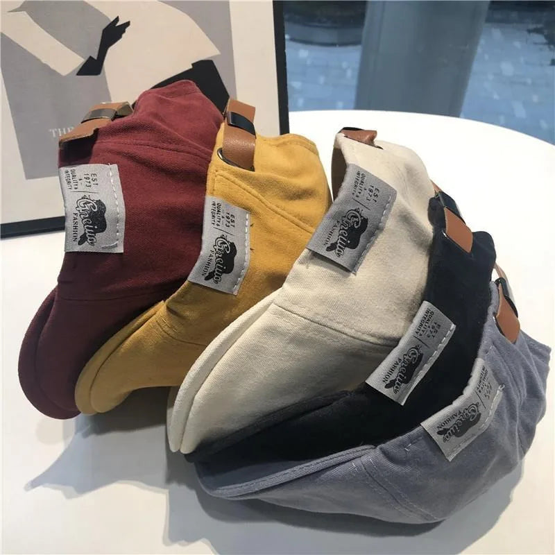 Vintage Cotton Peaky Blinders / Ivy Flat Cap – Unisex Adjustable