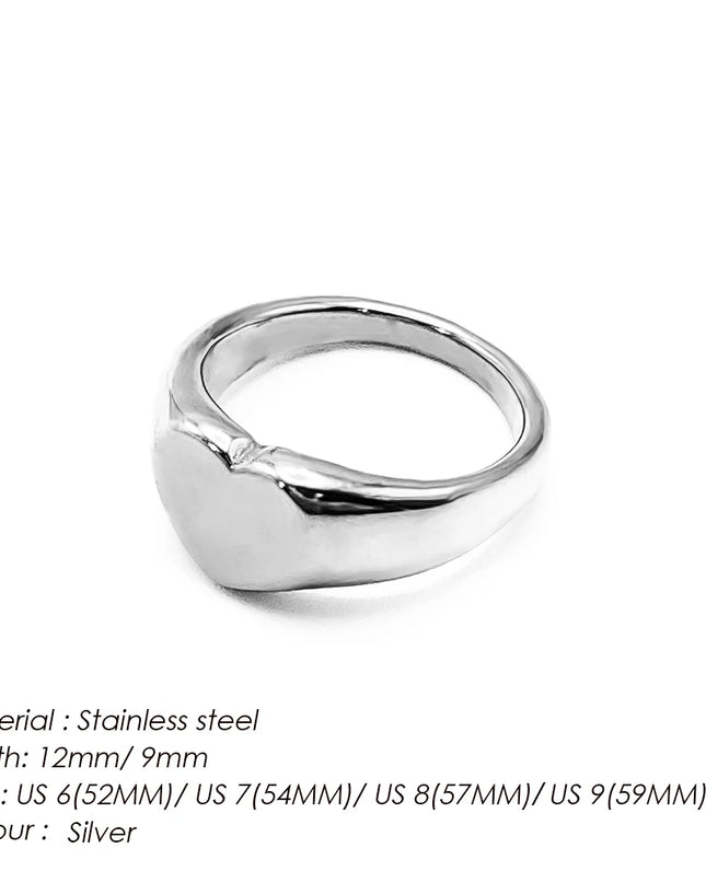 Minimalist Round Ring Gold  Colour Plated Women's Rings for Parties and Festivals