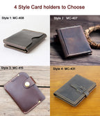 Handmade Leather Card Holder-HighTouch