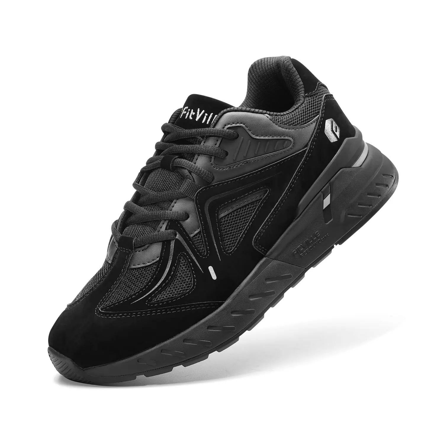 FitVille Men’s Walking Shoes – Extra Wide Lightweight Sneakers for Flat Feet