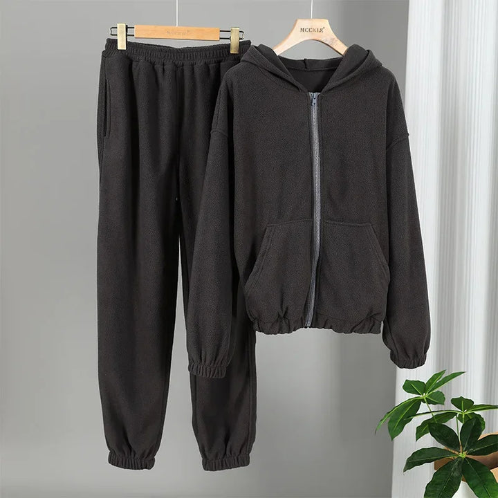 Women’s Fleece Tracksuit Set-HighTouch