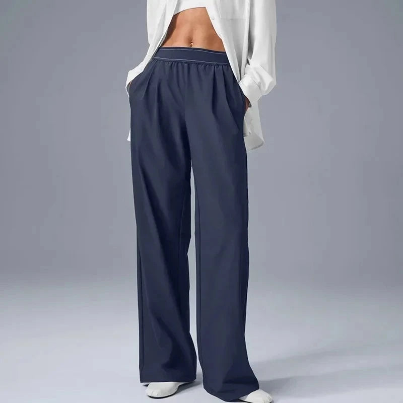 Premium Straight-Leg Quick-Dry Yoga & Sports Pants for Women