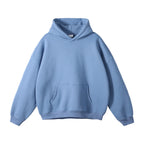 Unisex Fleece Hoodie Crew Neck Casual Pullover Sweatshirt-HighTouch