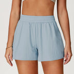 High-Waist Compression Yoga Shorts-HighTouch