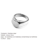 Minimalist Round Ring Gold Colour Plated Women's Rings for Parties and Festivals-HighTouch