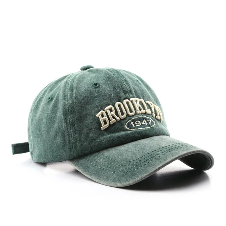 Retro Brooklyn Embroidered Baseball Cap – Adjustable-HighTouch