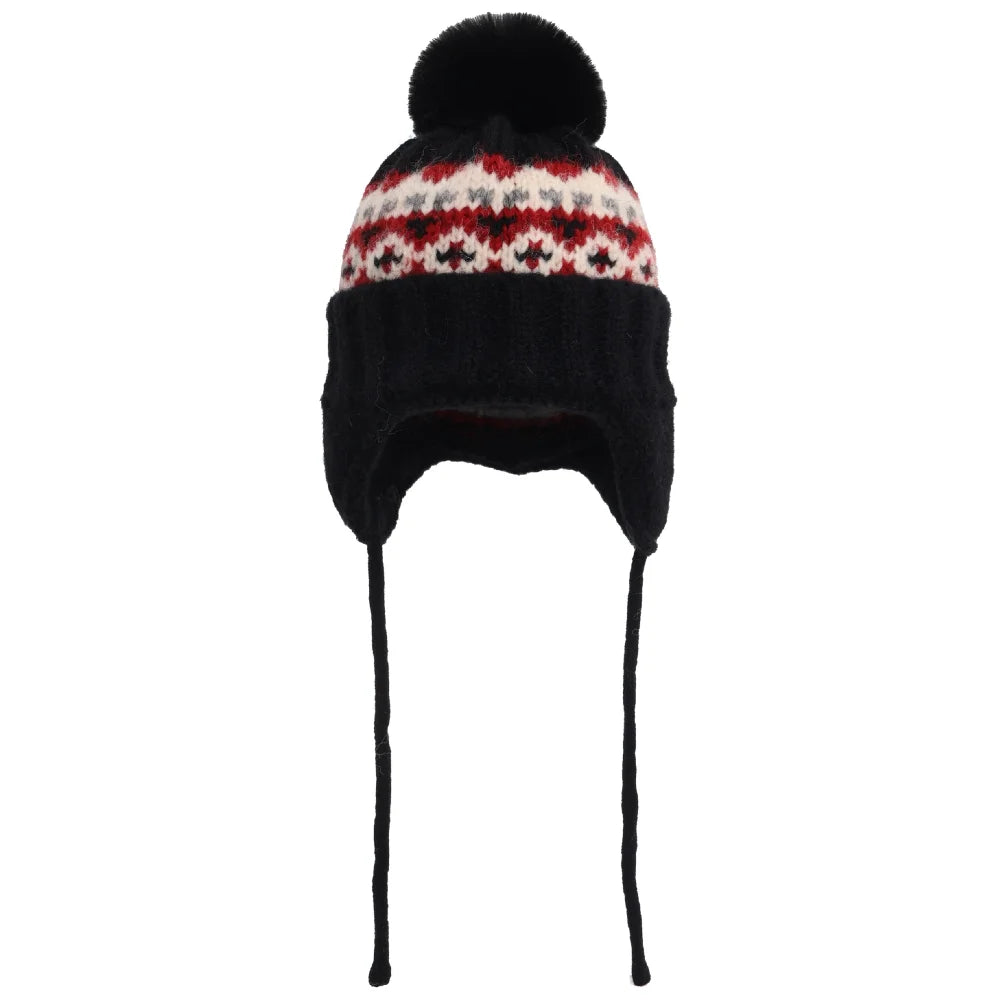 Fashionable Women's Winter Beanie with Pom-Pom