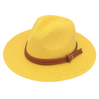 Breathable Straw Panama Sun Hat-HighTouch