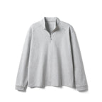 Half-Zip Long Sleeve Tee – Regular Fit T-Shirts, 230gsm-HighTouch