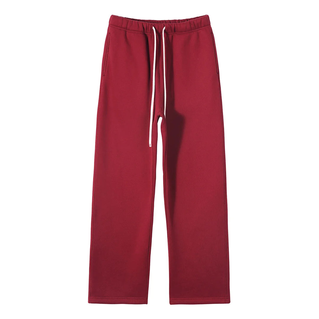 Men’s Plush Hoodie & Wide Leg Joggers-HighTouch